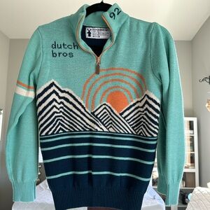 Dutch Bros knitted sweater